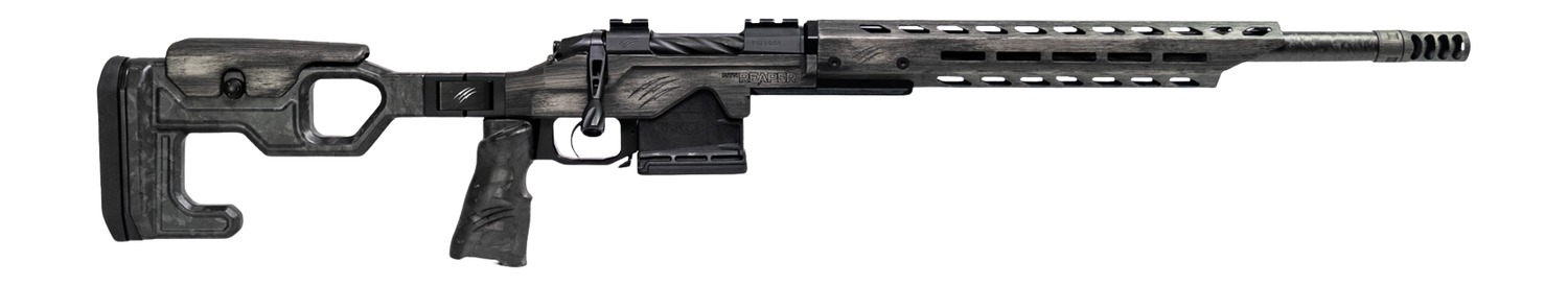 Fierce Firearms REPMT7PRC20DG Reaper MTN 2.0 7mm PRC 3+1 20" Carbon Fiber Match Grade Threaded Barrel, Distressed Gray Cerakote Titanium Drilled & Tapped Receiver, M-LOK Handguard, Magnesium Folding C 3 Fierce Firearms REPMT7PRC20DG Reaper MTN 2.0 7mm PRC 3+1 20" Carbon Fiber Match Grade Threaded Barrel, Distressed Gray Cerakote Titanium Drilled & Tapped Receiver, M-LOK Handguard, Magnesium Folding C