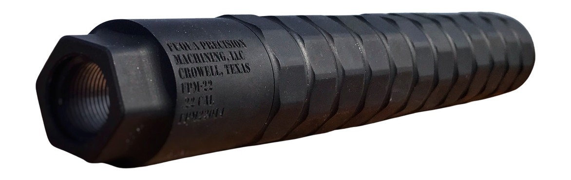 Fuqua Precision Machining FP22ALBLK FPM 22 Cal Black Aluminum 3 Fuqua Precision Machining FP22ALBLK FPM 22 Cal Black Aluminum