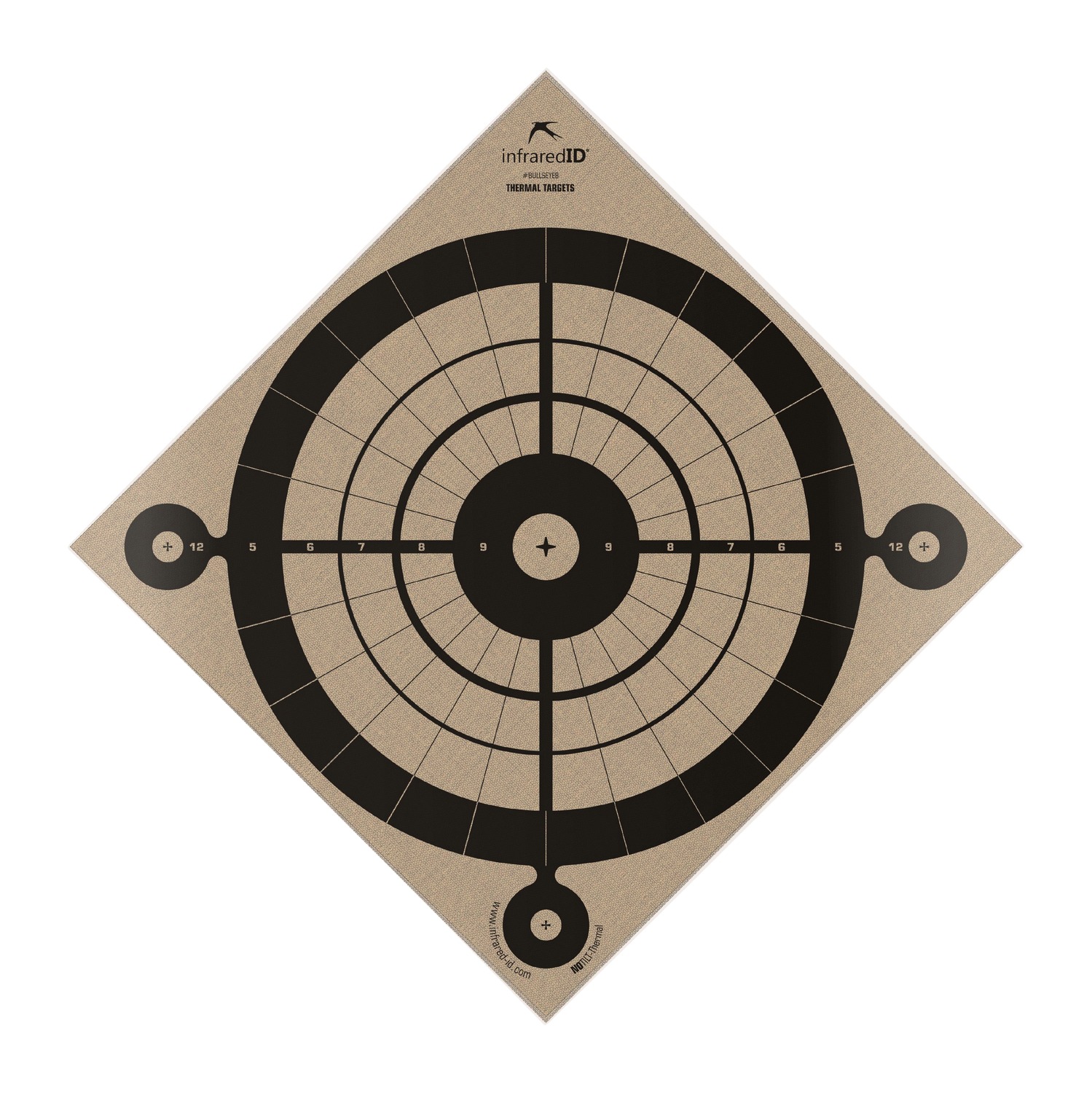 INFRARED-ID BULLSEYE8 THERM BULLSEYE TARGET 3PK