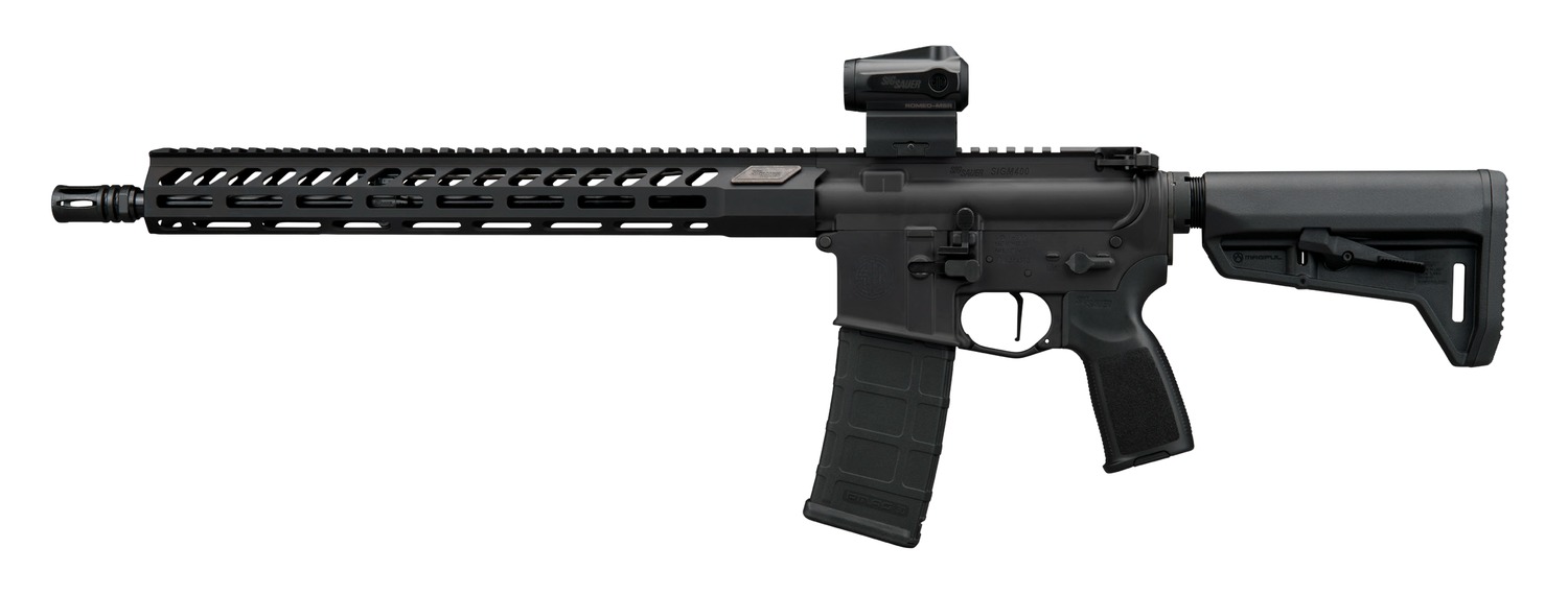 Sig Sauer RM400556N16BFORGE10 M400 Forge 5.56 NATO 10+1 16" Black Anodized Alloy Receiver w/Picatinny Rail, M-LOK Handguard, Magpul SL-K Black Polymer Stock, Black Polymer Grip, Sig ROMEO MSR Gen II R 3 Sig Sauer RM400556N16BFORGE10 M400 Forge 5.56 NATO 10+1 16" Black Anodized Alloy Receiver w/Picatinny Rail, M-LOK Handguard, Magpul SL-K Black Polymer Stock, Black Polymer Grip, Sig ROMEO MSR Gen II R