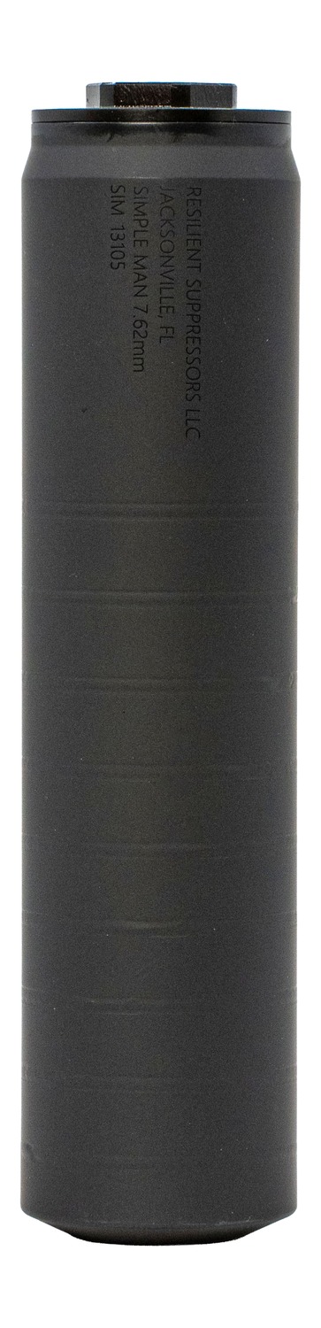Resilient Suppressors RS-SM Simple Man 7.62mm 1.615" Steel/CNC Laser Welded 5/8x24