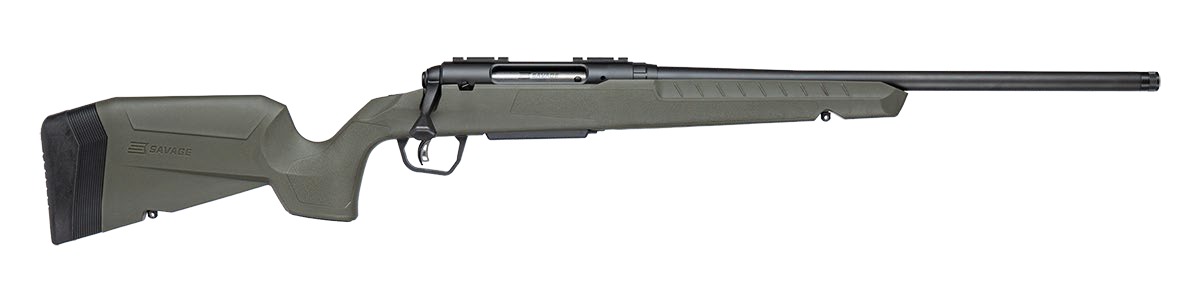 Savage Arms 33114 Axis 2 243 Win 4+1 20" Matte Black Carbon Steel Threaded Barrel, Drilled & Tapped Receiver, OD Green Fixed w/Pistol Grip Synthetic Stock, Right Hand 3 Savage Arms 33114 Axis 2 243 Win 4+1 20" Matte Black Carbon Steel Threaded Barrel, Drilled & Tapped Receiver, OD Green Fixed w/Pistol Grip Synthetic Stock, Right Hand