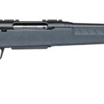 Savage Arms 33128 Axis 2 7mm-08 Rem 4+1 20" Matte Black Carbon Steel Threaded Barrel, Drilled & Tapped Receiver, Gray Fixed w/Pistol Grip Synthetic Stock, Right Hand 2 199872