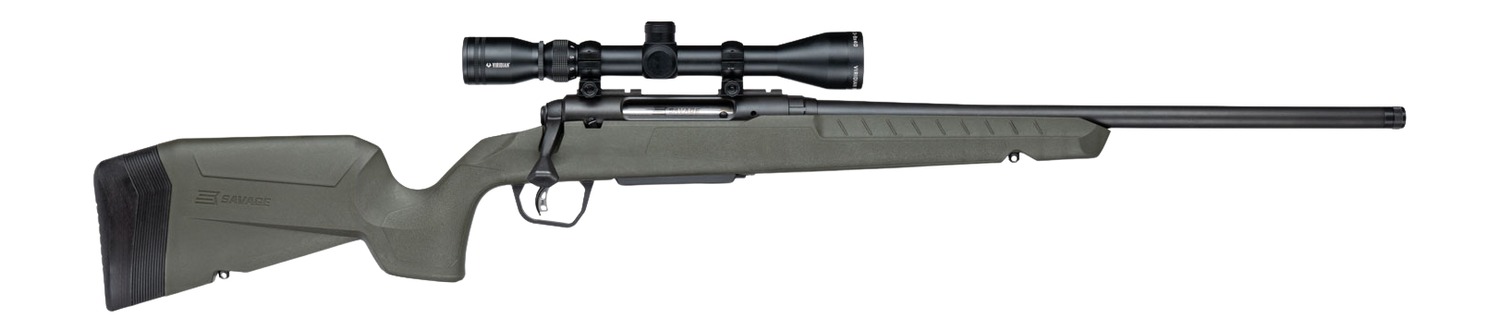 Savage Arms 33165 Axis 2 XP w/Optic 308 Win 4+1 20" Matte Black Carbon Steel Threaded Barrel, Drilled & Tapped Receiver, OD Green Synthetic Fixed w/Pistol Grip Stock, 3-9x40mm Duplex Scope, Right Hand 3 Savage Arms 33165 Axis 2 XP w/Optic 308 Win 4+1 20" Matte Black Carbon Steel Threaded Barrel, Drilled & Tapped Receiver, OD Green Synthetic Fixed w/Pistol Grip Stock, 3-9x40mm Duplex Scope, Right Hand