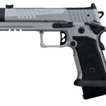 Sig Sauer 211F9GTOSILVER P211 Quicksilver Full Size 9mm Luger 23+1 4.40" Stainless Bull w/MACH3D Compensator Barrel, Silver Cerakote Stainless Steel Integrated Compensator/Optic Ready/Serrated Slide & 1 200229