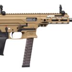 Panzer Arms PAARP9PCCCT ARP9 9mm Luger 33+1 6.50" Black Barrel, Coyote Tan Aluminum Receiver w/Picatinny Rail, Rear Picatinny Rail, Black Polymer Grip, Ambidextrous 1 200762