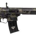 Panzer Arms PAAR12PROBMLF AR12 Pro-L Semi-Auto 3" 5+1 18.50" Black Barrel, Multicam Aluminum Receiver w/Picatinny Rail, M-LOK Handguards, Gray Synthetic Stock, Black Polymer Grip 1 200785