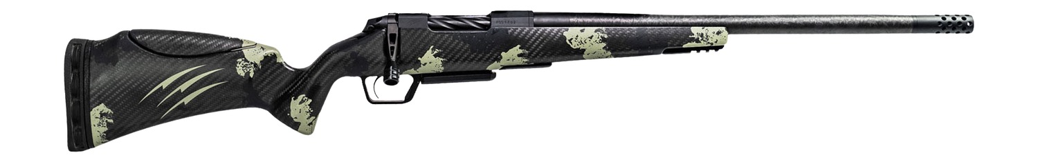 Fierce Firearms ROGSCMX25CM20BF Carbon Mini Rogue XP 25 Creedmoor 3+1 20" Carbon Fiber Match Grade Barrel, Black DLC Stainless Steel Drilled & Tapped Receiver, Forest Camo Push Button Adj Cheek Piece 3 Fierce Firearms ROGSCMX25CM20BF Carbon Mini Rogue XP 25 Creedmoor 3+1 20" Carbon Fiber Match Grade Barrel, Black DLC Stainless Steel Drilled & Tapped Receiver, Forest Camo Push Button Adj Cheek Piece