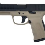 FMK FMKG49TDE G3 Full Size Frame 9mm Luger 14+1 4.50" Polished Threaded Barrel, Black Carbon Steel Optic Ready/Serrated Slide, Dark Earth Polymer Frame w/Accessory Rail, Textured Grip 2 201026