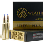 Weatherby B333225TTSX Select Plus 338-378WthbyMag 225gr Barnes Tipped TSX Lead Free 20 Per Box/10 Case 1 24426