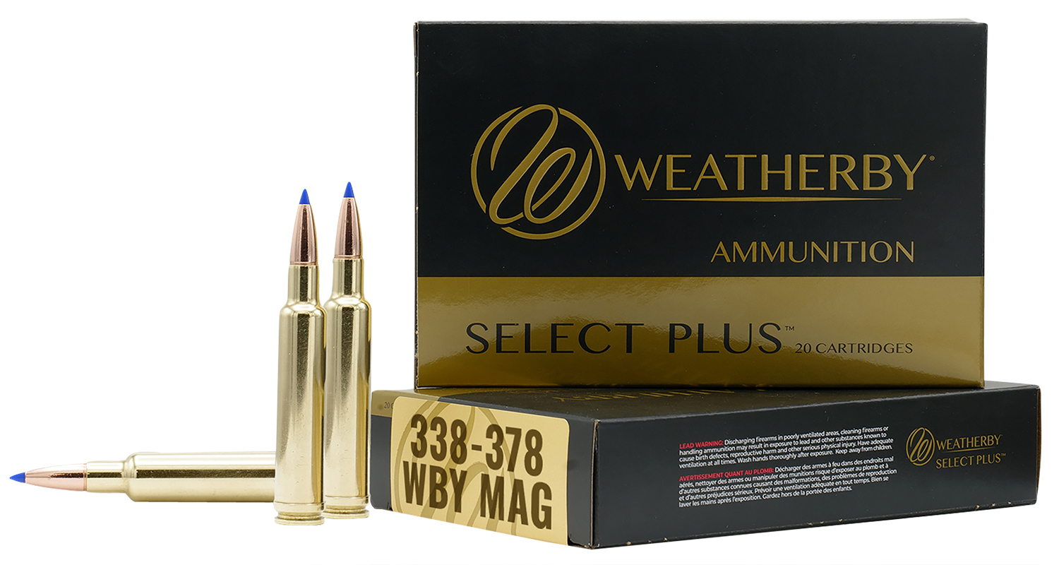 Weatherby B333225TTSX Select Plus 338-378WthbyMag 225gr Barnes Tipped TSX Lead Free 20 Per Box/10 Case 3 Weatherby B333225TTSX Select Plus 338-378WthbyMag 225gr Barnes Tipped TSX Lead Free 20 Per Box/10 Case