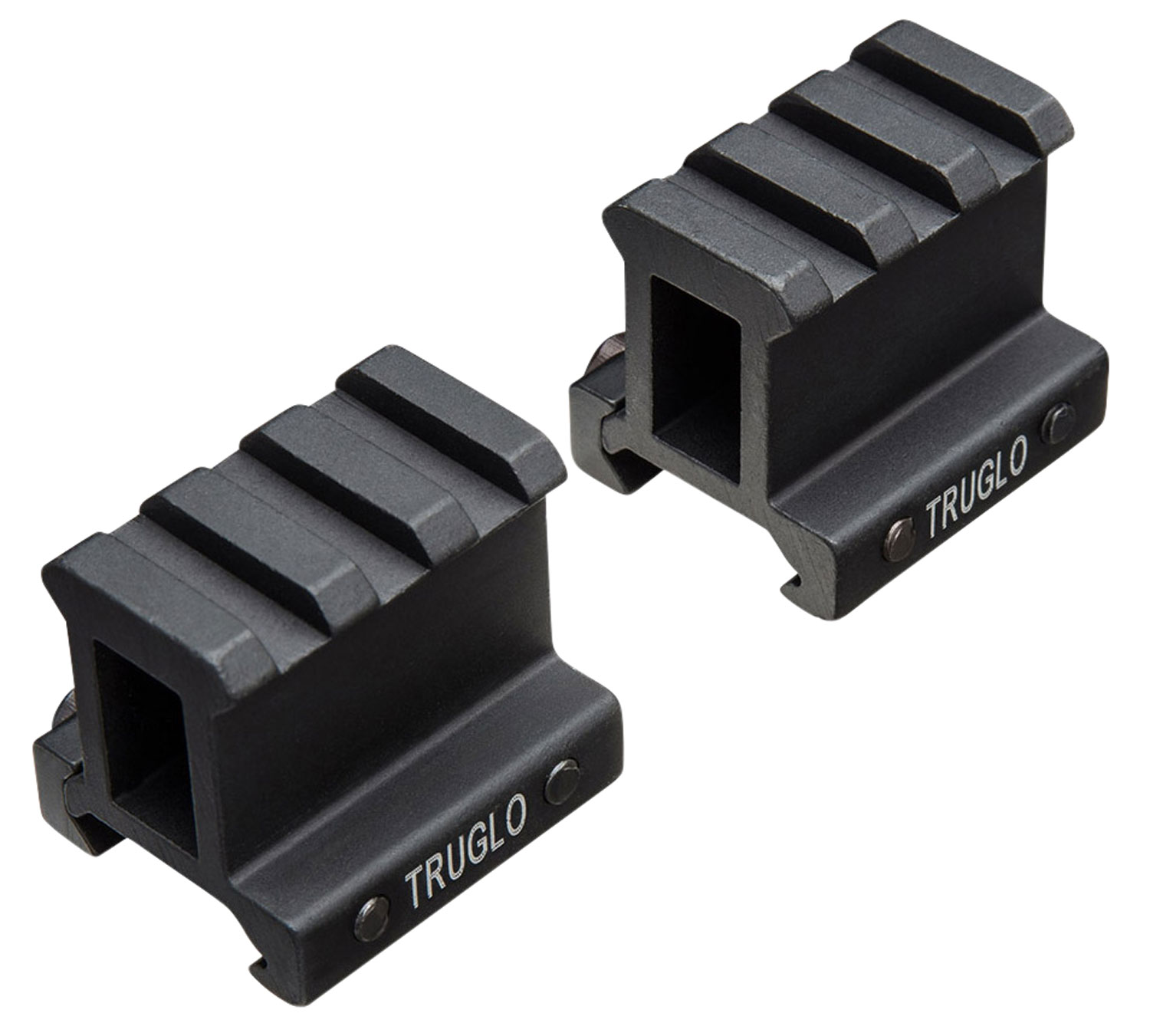 TruGlo TG8992B Picatinny Riser Mount Matte Black Anodized 3 TruGlo TG8992B Picatinny Riser Mount Matte Black Anodized