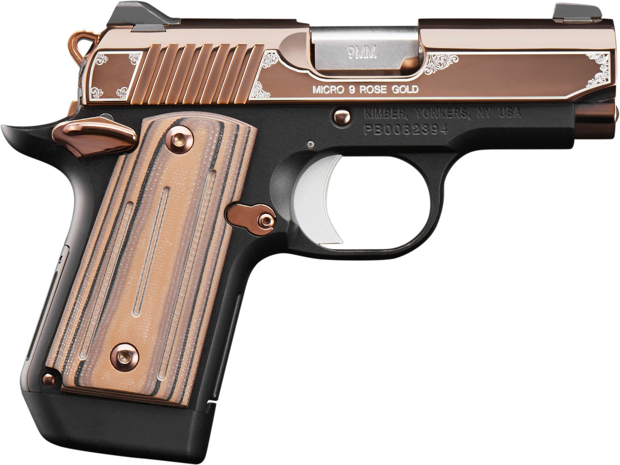 KIMBER MICRO 9MM 3.15" ROSE GOLD # 3 KIMBER MICRO 9MM 3.15" ROSE GOLD #