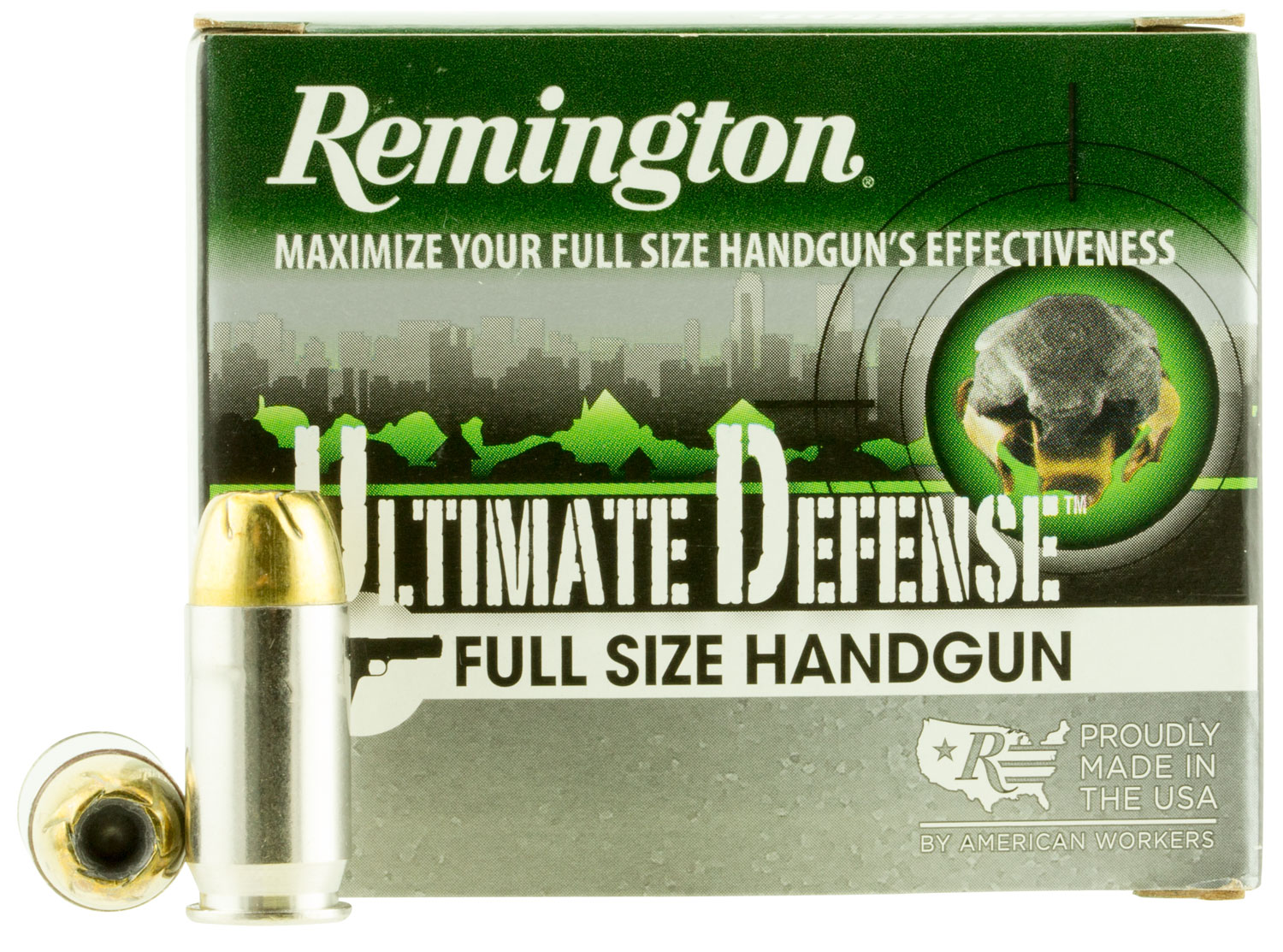 Remington Ammunition 28971 Ultimate Defense Full Size Handgun 45ACP 185gr Brass Jacketed Hollow Point 20 Per Box/25 Case 3 Remington Ammunition 28971 Ultimate Defense Full Size Handgun 45ACP 185gr Brass Jacketed Hollow Point 20 Per Box/25 Case