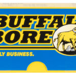 Buffalo Bore Ammunition 47C20 Hunting & Sniping Strictly Business 458SOCOM 350gr Semi Jacketed Flat Point 20 Per Box/12 Case 1 42257