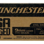 Winchester Ammo WIN9SV USA Forged 9mmLuger 115gr Full Metal Jacket 50 Per Box/10 Case 2 46641