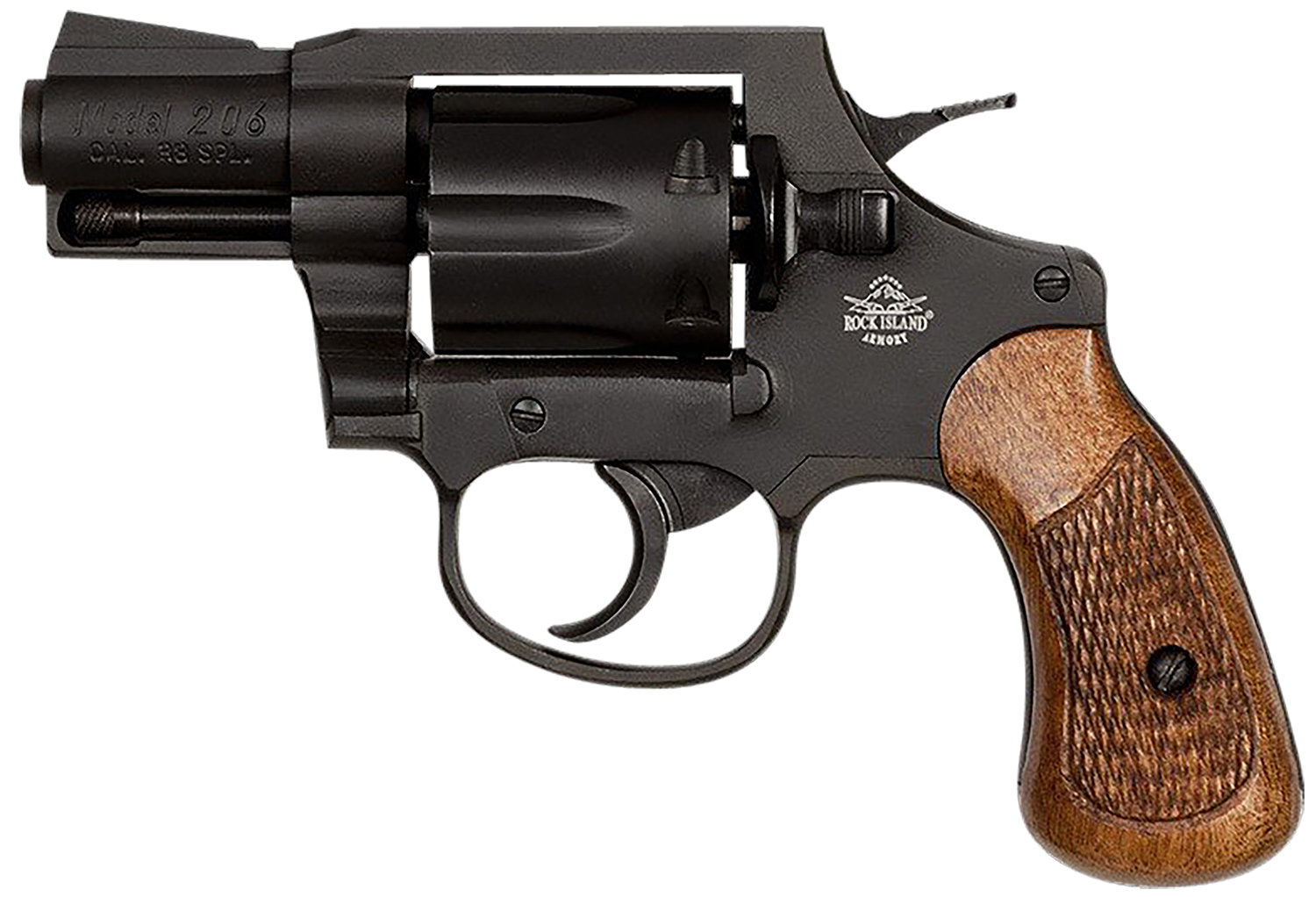 ROCK ISLAND ARMORY M206 REVOLVER 38SPC PRKZD 2" 3 ROCK ISLAND ARMORY M206 REVOLVER 38SPC PRKZD 2"