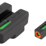 TruGlo TG13CZ1PC TFX Pro Black | Green Tritium & Fiber Optic Orange Outline Front Sight Green Tritium & Fiber Optic Rear Sight 2 5025