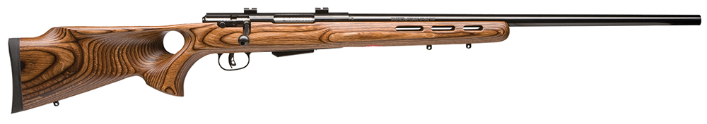 Savage Arms 18528 25 Lightweight Varminter-T 223 Rem 4+1 Cap 24" Matte Black Rec/Barrel Natural Brown Laminate Fixed Thumbhole Stock Right Hand (Full Size) with Detachable Box Magazine 3 Savage Arms 18528 25 Lightweight Varminter-T 223 Rem 4+1 Cap 24" Matte Black Rec/Barrel Natural Brown Laminate Fixed Thumbhole Stock Right Hand (Full Size) with Detachable Box Magazine