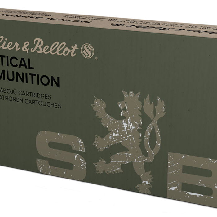 Cart 1 Sellier & Bellot SB76254RA Rifle 7.62x54mmR 180gr Full Metal Jacket 20 Per Box/20 Case