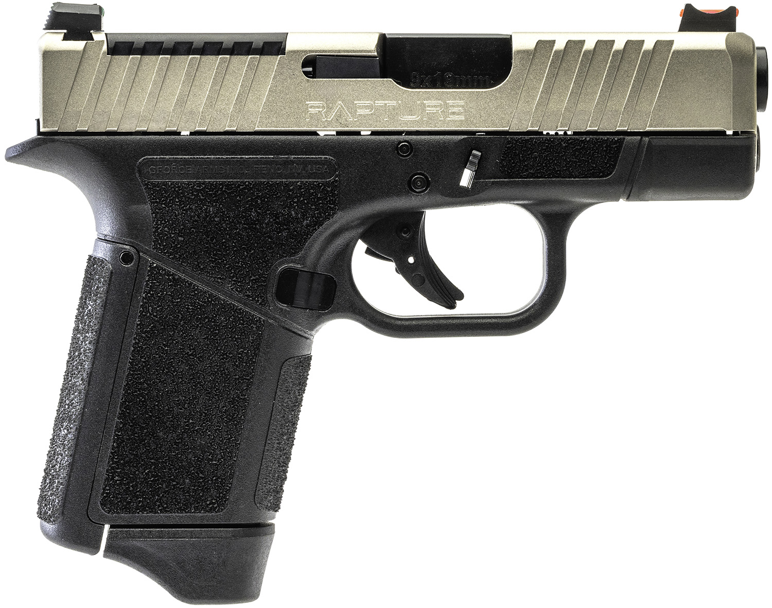 GFORCE ARMS GF9 9MM 3.25" GRY/NKL 12+1 3 GFORCE ARMS GF9 9MM 3.25" GRY/NKL 12+1