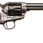 Taylors & Company 4109DE Smoke Wagon Deluxe 45 Colt (LC) 6rd 4.75" Blued Cylinder & Barrel Color Case Hardened Steel Frame Checkered Walnut Grip 2 64728