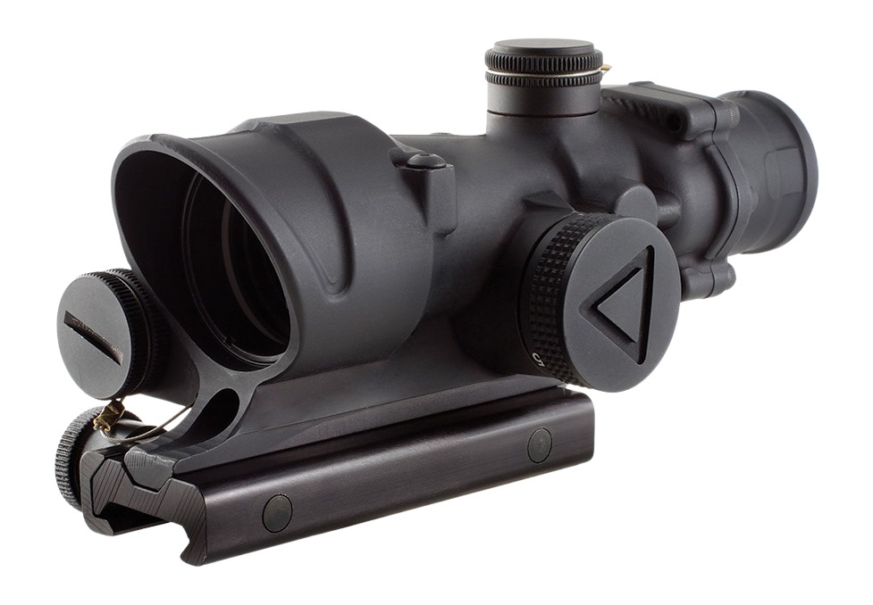 TRIJICON ACOG 4X32 .223 BAC LED RED CHV 3 TRIJICON ACOG 4X32 .223 BAC LED RED CHV