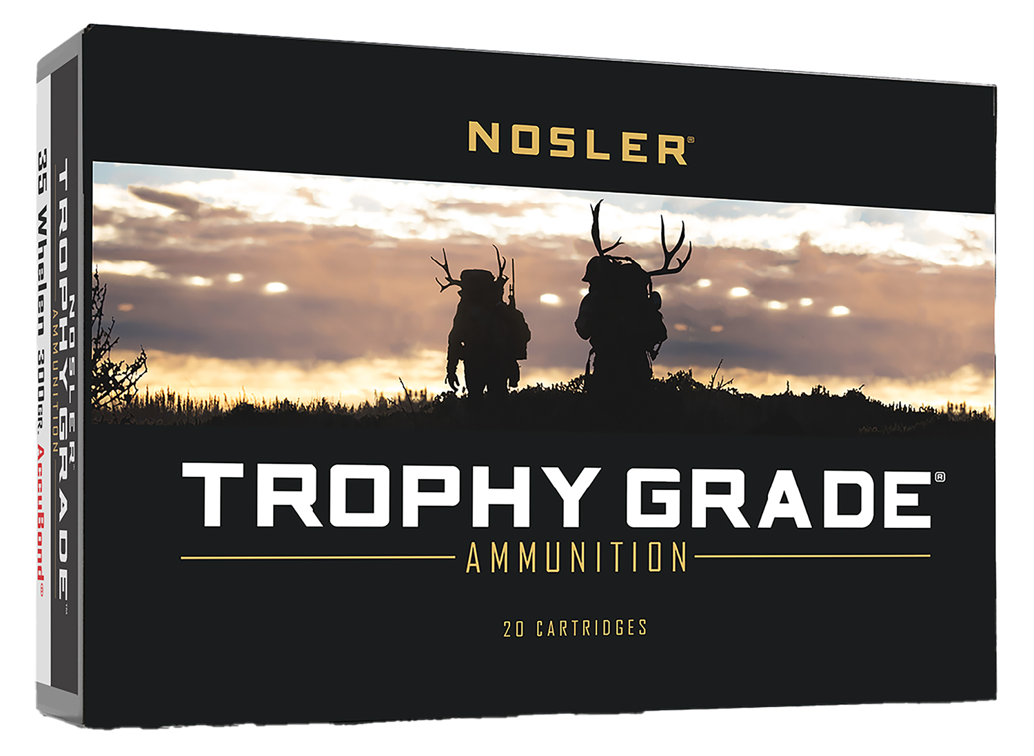 Nosler 60081 Trophy Grade 35Whelen 225gr Nosler AccuBond 20 Per Box/10 Case 3 Nosler 60081 Trophy Grade 35Whelen 225gr Nosler AccuBond 20 Per Box/10 Case