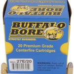 Buffalo Bore Ammunition 27E20 Standard Pressure Strictly Business 380ACP 100gr Hard Cast Flat Nose 20 Per Box/12 Case 1 80749