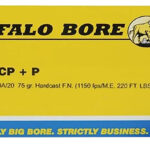 Buffalo Bore Ammunition 30A20 Personal Defense Strictly Business 32ACP +P 75gr Hard Cast Flat Nose 20 Per Box/12 Case 1 82088