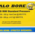 Buffalo Bore Ammunition 31B20 Standard Pressure Strictly Business 45Auto Rim 200gr Jacket Hollow Point 20 Per Box/12 Case 2 82224