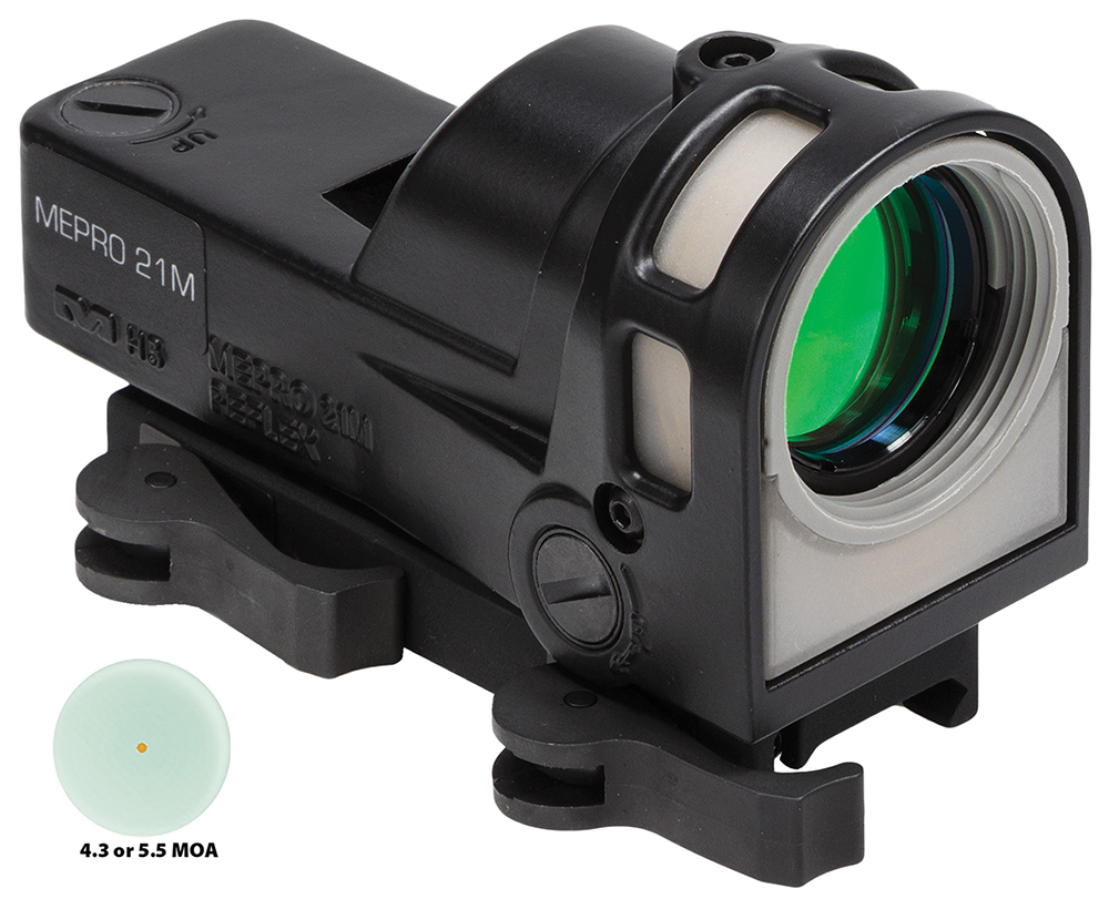 Meprolight USA 626210 M21 Black 1x 30 mm 4.3 MOA Red Dot 3 Meprolight USA 626210 M21 Black 1x 30 mm 4.3 MOA Red Dot