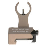 Troy Ind SSIGFBSFHFT00 Front Folding BattleSight HK Flat Dark Earth Front Sight 2 84333