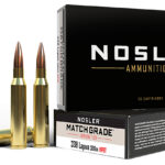 Nosler 43136 Match Grade 338LapuaMag 300gr Custom Competition Hollow Point Boat Tail 20 Per Box/10 Case 2 88254