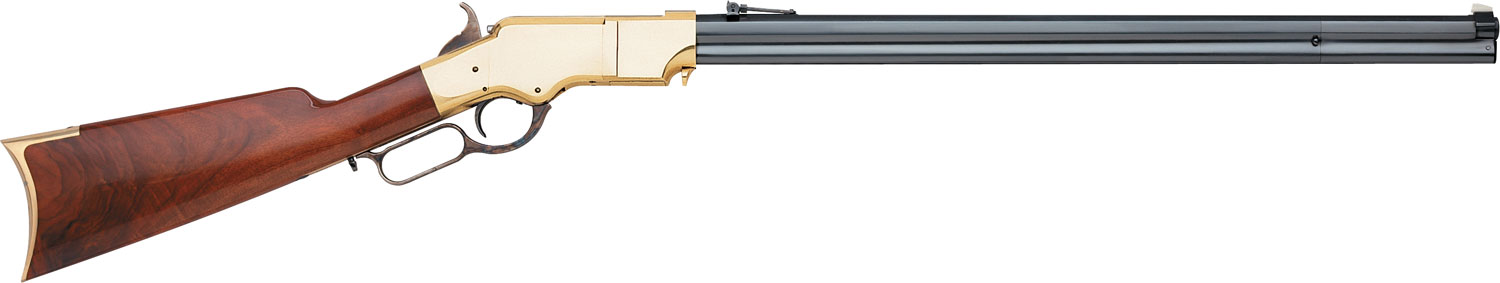 Taylors & Company 550252 1860 Uberti Full Size 44-40 Win 13+1 24.25" Blued Octagon Barrel, Brass Receiver, Walnut Fixed Stock, Right Hand 3 Taylors & Company 550252 1860 Uberti Full Size 44-40 Win 13+1 24.25" Blued Octagon Barrel, Brass Receiver, Walnut Fixed Stock, Right Hand