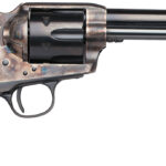 Taylors & Company 550903 1873 Cattleman Uberti Large 357 Mag/38 Special 6 Shot 5.50" Blued Steel Barrel & Cylinder, Color Case Hardened Steel Frame, Walnut Navy Style Grip, Exposed Hammer 2 9794