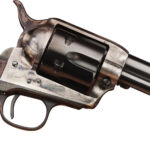 Taylors & Company 556202DE Short Stroke Smoke Wagon 45 Colt (LC) 6rd 5.50" Blued Cylinder & Barrel Color Case Hardened Steel Frame Checkered Walnut Navy Size Grip (Taylor Tuned) 2 9808