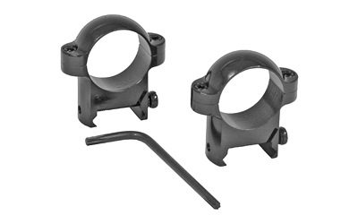 Cart 1 BURRIS MED 1" ZEE RINGS BLK