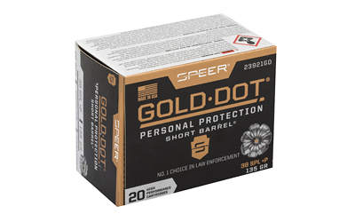 SPR GOLD DOT 38S+P 135G HP SB 20/200 4 SPR GOLD DOT 38S+P 135G HP SB 20/200 - Image 2
