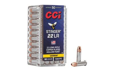 CCI "STINGER" 22LR HP 50/5000 3 CCI "STINGER" 22LR HP 50/5000