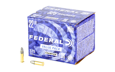 FED 22LR 36GR LEAD HP 325 CT 3 FED 22LR 36GR LEAD HP 325 CT