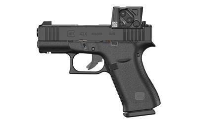 Cart 2 GLOCK 43X 9MM 10RD MOS8 COA FR BLK