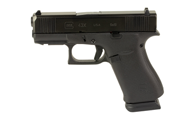 GLOCK 43X 9MM 15RD BLK FRONT RAIL 4 GLOCK 43X 9MM 15RD BLK FRONT RAIL - Image 2