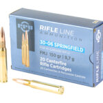 PPU 30-06 SPRING 150G FMJ 20/200 2 PPUPP3006G 1