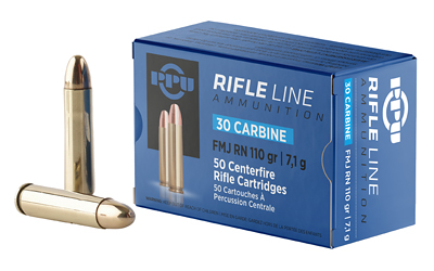 PPU .30 CARBINE 110GR FMJ 50/500 3 PPU .30 CARBINE 110GR FMJ 50/500