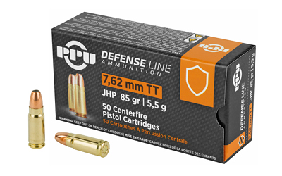PPU 7.62 TOKAREV JHP 85GR 50/500 3 PPU 7.62 TOKAREV JHP 85GR 50/500