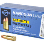 PPU 7.62 TOKAREV FMJ 85GR 50/500 1 PPUPPH7TF 1
