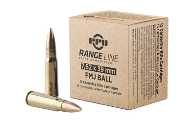 PPU RANGE 7.62X39 123GR FMJ 15/930 3 PPU RANGE 7.62X39 123GR FMJ 15/930