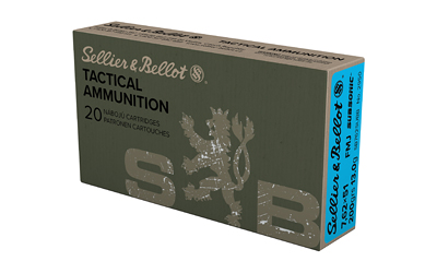 S&B 762X51 SUBSONIC 200GR FMJ 20/500 3 S&B 762X51 SUBSONIC 200GR FMJ 20/500
