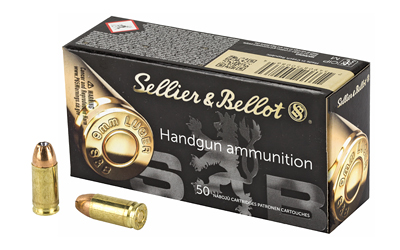 S&B 9MM 124GR JHP 50/1000 3 S&B 9MM 124GR JHP 50/1000